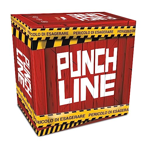 Asmodee - Punchline, Gioco Da Tavolo Per Adulti, Black Humor, 3+ Giocatori, 18 + Anni, Edizione In Italiano