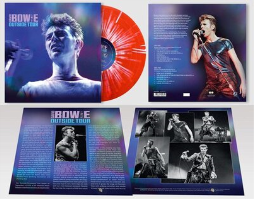 David Bowie Outside Tour: Live '95 (Vinyl LP) 12" Album Coloured Vinyl