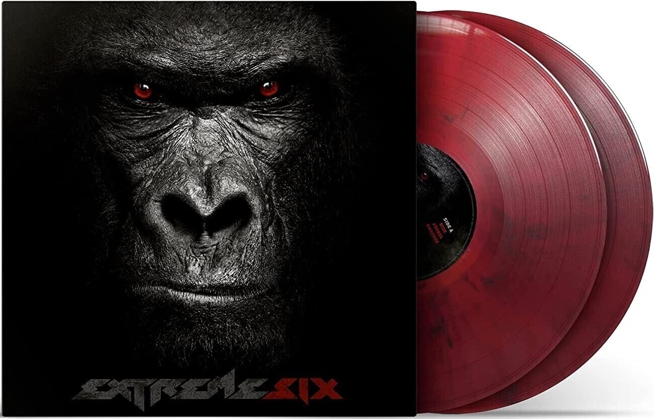 EXTREME SIX 2LP RED BLACK MARBLE LIMITED EDITION SEALED