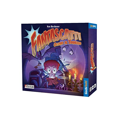 Giochi Uniti - Fantascatti - Occhio Al Tranello, Gioco Per Famiglie, 2-6 Giocatori, 7+ Anni, Edizione Italiana, Gu685