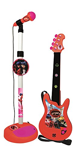 Reig Miraculous: Tales Of Cat Noir Ladybug Chitarra E Microfono, 2675