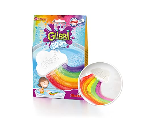 Simba-Glibbi Boom Giocattolo Per Vasca Da Bagno, A Forma Di Nuvola, Effetto Arcobaleno, Dai 3 Anni In Su, 105953451