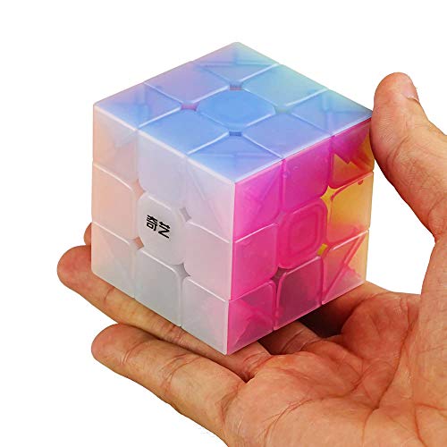 Oostifun Gobus Warrior W 3X3X3 Yongshi W Magic Cube Speed Cube Puzzle Cube (Jelly Colour Stickerless)
