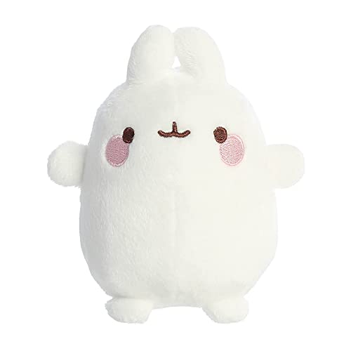 Aurora, 14220, Smol Molang, 5 Pollici, Coniglio Peluche Bianco, Colore