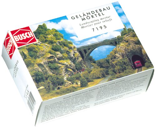 Busch 7195 - Geländebau Mörtel, Braun [Giocattolo]