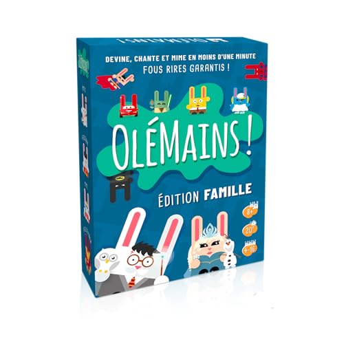 Ole Mains ! Famiglia Edition | Gioco Da Tavolo Per Famiglie E Serali | Risate Pazze Garantite Per Tutta La Famiglia, Adulti E Ragazzi, Bambini E Amici