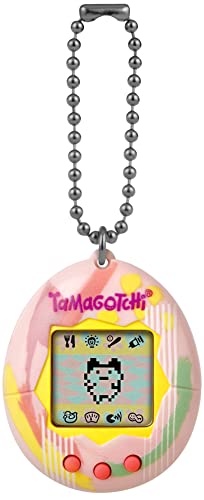 Bandai Tamagotchi, Tamagotchi Original, Art Style, Animale Elettronico Virtuale Con Schermo, 3 Pulsanti E Giochi, 42883