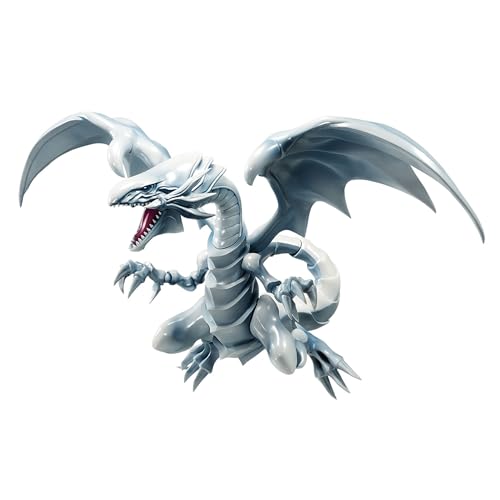 Banpresto Bp89368P Action Figure Dragon Bianco Occhi Blu Yu-Gi-Oh! Duel Monsters, 13 Cm, Multicolore