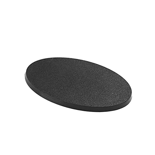 Evemodel Mb660 20Pcs Basi Ovali 60X35Mm Base Ovale Basi In Plastica Per Giochi Di Guerra In Miniatura