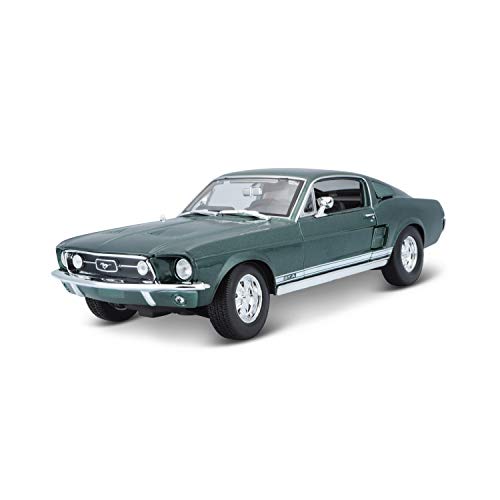 Maisto 531166 - 1:18 Ford Mustang Fliessheck 1967, Verde
