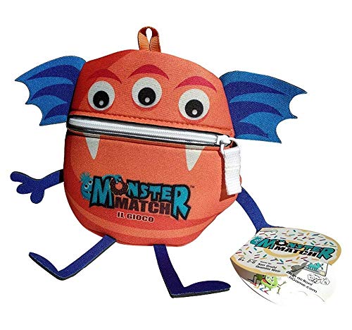 Dv Giochi- Monster Match-Il Più Veloce Catturerà Più Mostri Degli Altri-Edizione Italiana, Colore Arancione, 6-99 Anni, Dvg9350