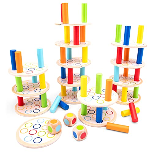 New Classic Toys Della Torre Dell'Equilibrio Dei Giocattoli