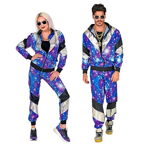 80'S Disco Shell Suit (Jacket, Pants) - (M)