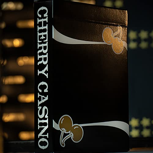 Solomagia Mazzo Di Carte Cherry Casino (Monte Carlo Black And Gold) Playing Cards By Pure Imagination Projects