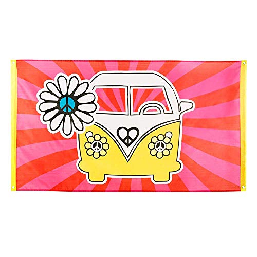 Boland Bol44502 Bandiera Hippie Flower Power