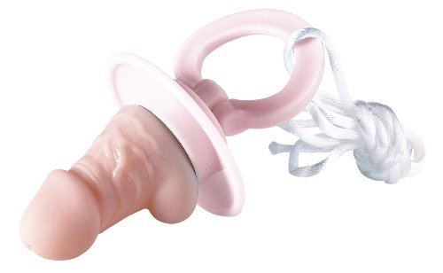 Widmann-9632G Ciuccio A Forma Di Willy Per Adulti, Rosa, One Size, 9632G