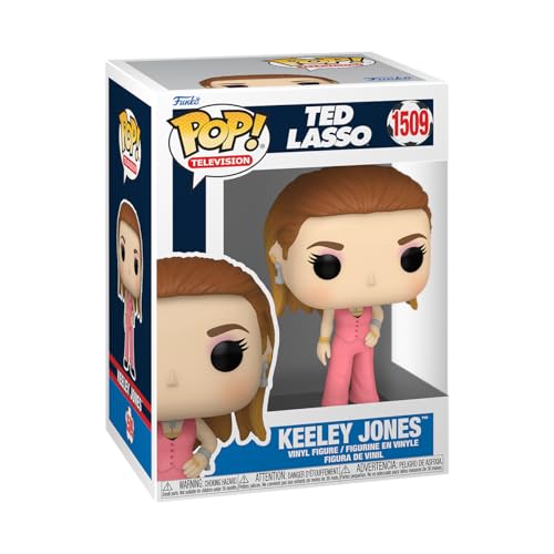 Funko Pop! Tv: Ted Lasso - Keeley - (Pink)- Figura In Vinile Da Collezione - Idea Regalo - Merchandising Ufficiale - Giocattoli Per Bambini E Adulti -