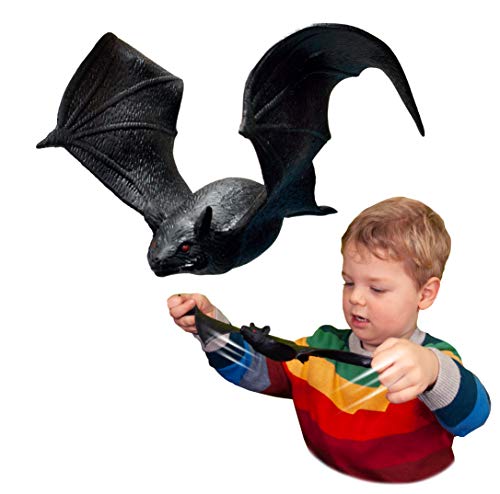 Rep Pals - Pipistrello, Giocattolo Elastico Di Deluxebase. Animaletti Di Gomma Super Elastici Che Sembrano Veri, Perfetti Per I Bambini