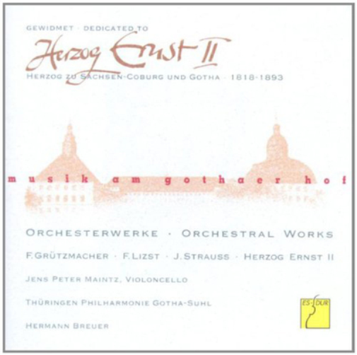Herzog Ernest I Ernst: Music at the Court of Gotha: Dedicated to Herzog Ern (CD)