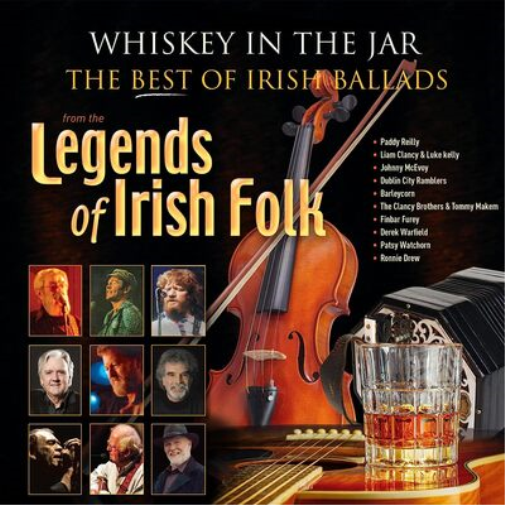 Various Artists Whiskey in the Jar: The Best of Irish Ballads from the Lege (CD)