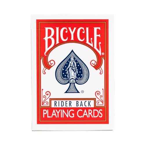 Bicycle 1005016 Rider Back Index Playing Cards, Carte Da Gioco, Colori Assortiti, 1 Pezzo