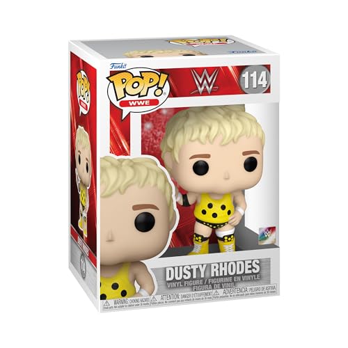 Funko Pop! Wwe: Dusty Rhodes - Figura In Vinile Da Collezione - Idea Regalo - Merchandising Ufficiale - Giocattoli Per Bambini E Adulti - Sports Fans