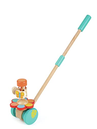 Hape E0341 Dancing Butterflies Push And Pull Along Wooden Toy