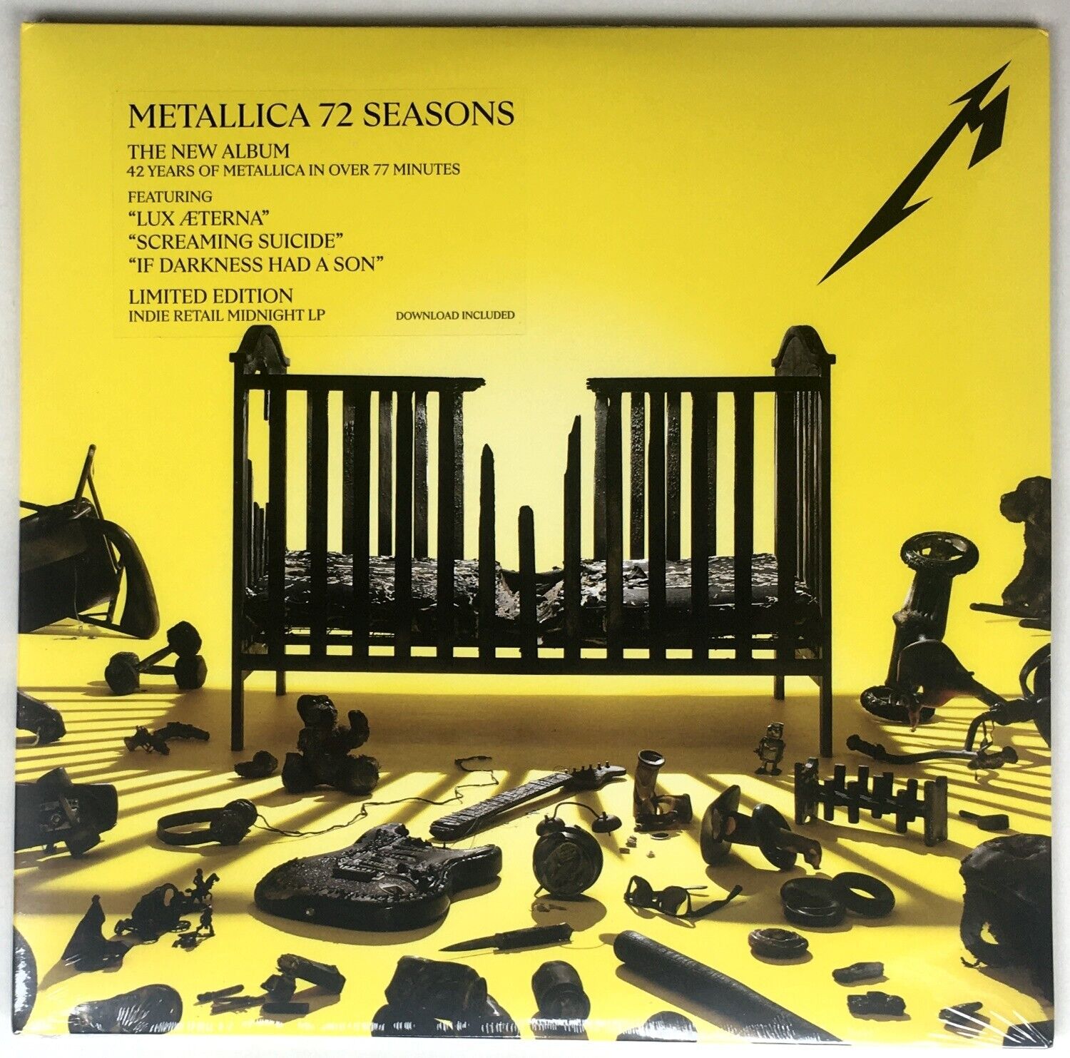METALLICA 72 SEASONS 2LP 180g INDIE EXCLUSIVE VIOLET VINYL SEALED