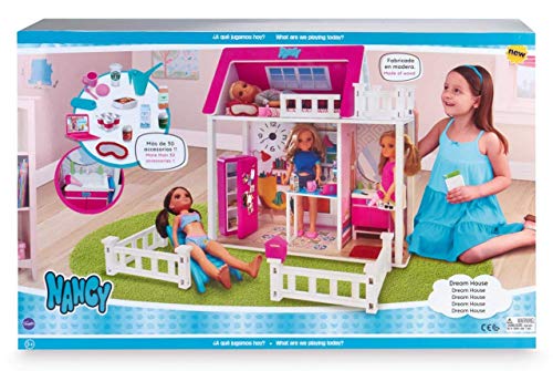 Nancy 700015130 - Sweet Home Casa Per Bambole Con Accessori Per Bambini Dai 3 Anni