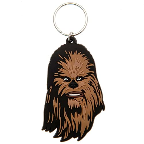 Portachiavi Gomma Star Wars Chewbacca Keychain