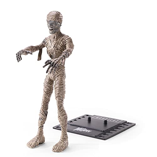 The Noble Collection Mummy Bendyfig Universal, Multicolore, Taglia Unica