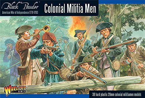 Warlord Colonial Militia Men (Plastic Box)
