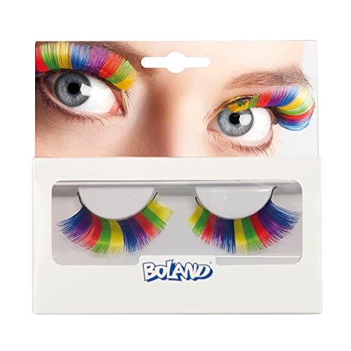 Ciglia Finte Auto-Adesive Arcobaleno Multicolor