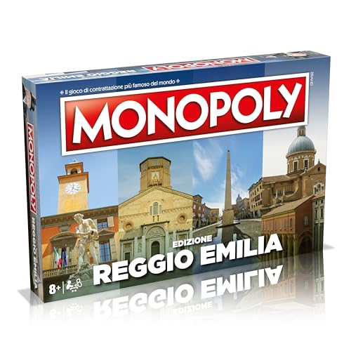 Mosse Vincenti Gioco Da Tavolo Monopoli Di Reggio Emilia, Viaggia A Villa Cella, Foscato, San Pellegrino E Commercia La Tua Strada Verso Il Successo,