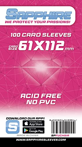 Red Glove - 100 Sapphire Sleeve Fuchsia 61X112 Spfuchsia