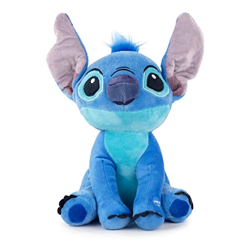 Disney Peluche Stitch Alieno Azzurro Da Lilo E Stitch Parlante Con Sonoro - Altezza 20Cm