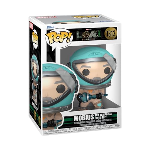 Funko Pop! Marvel: Loki - Mobius - (Tva Temporal Core Suit) - Figura In Vinile Da Collezione - Idea Regalo - Merchandising Ufficiale - Giocattoli Per 
