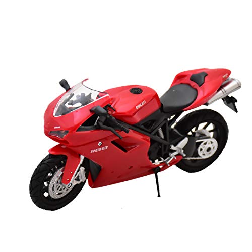 New Ray 57143A - Ducati 1198, Scala 1:12, Die Cast, Colori Assortiti, 1 Pezzo