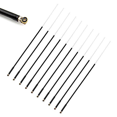 10Pcs 100Mm 2.4G Ricevitore Antenna Per Frsky X4R X4Rsb Xm Xm+ R-Xsr Ricambio Antenna Ipex 4 V4 Port S6R S8R F30 F3Op F40 F4Op