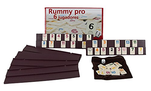 Aquamarine Giochi - Rummy, 6 Giocatori (Do001)