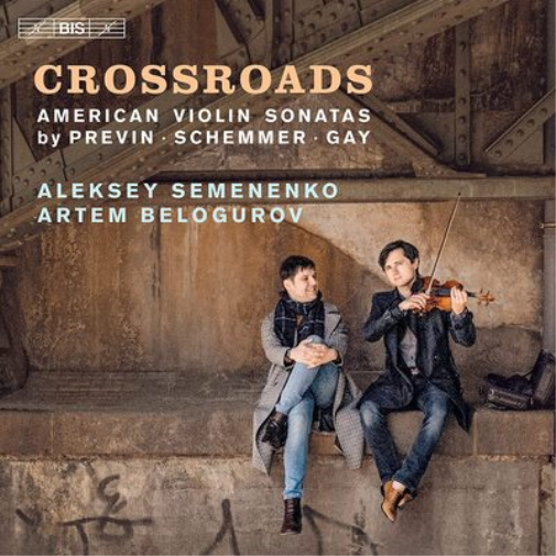 André Previn Crossroads: American Violin Sonatas By Previn/Schemmer/Gay (CD)