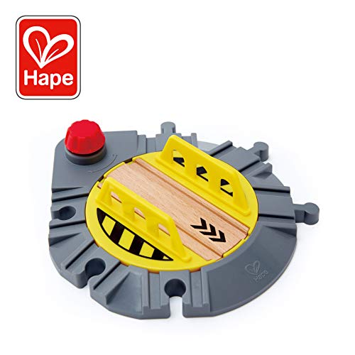 Hape Hap-E3723 Adjustable Rail Turntable, Multi-Colour