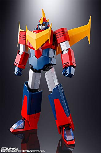 Bandai - Netaddiction Soul Of Chogokin - Gx-81 Zambot Ace 18 Cm Die Cast Action Figure, Multicolore