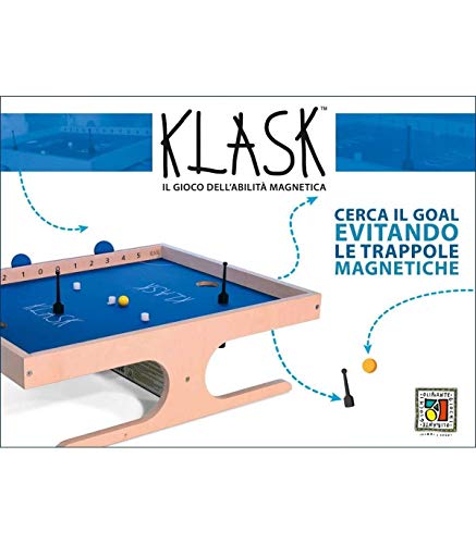 Oliphante Klask Gioco Magnetico Di Abilità, Multicolore, 2390105