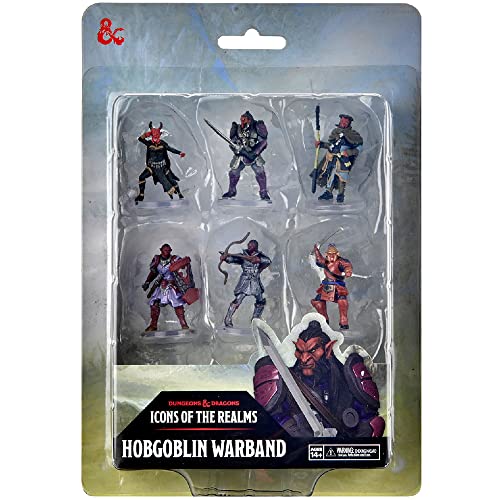 D&D Icons Of The Realms Pre-Painted Miniatures Hobgoblin Warband