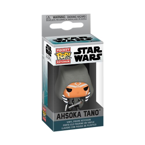 Funko Pop! Keychain: Ahsoka - Ahsoka Tano With Dual Lightsabers - Star Wars- Mini Figura In Vinile Da Collezione Novità Portachiavi - Riempitivi Per C