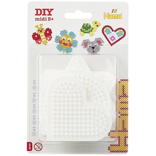 Hama 10.4570 Blister Five Small - Set Di Perline In Pegboard, Multicolore, Taglia Unica