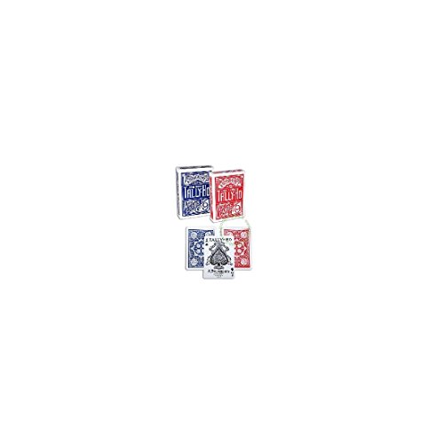 Tally-Ho-Ho Fan Rosso (Us Playing Card Company)