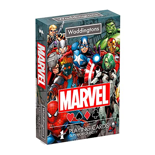 Marvel Universe Waddingtons Number 1 Carte Da Gioco, Da 3 A 18 Anni