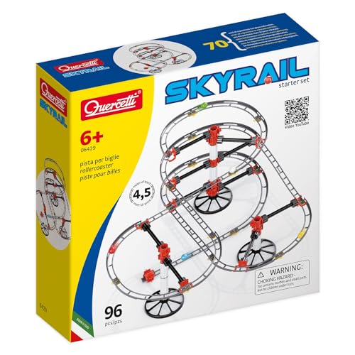 Quercetti 6429 Skyrail Starter Set Marble Runs Stem Educational Learning Toy